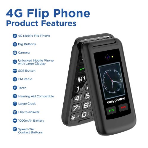 4G Flip Phone-06